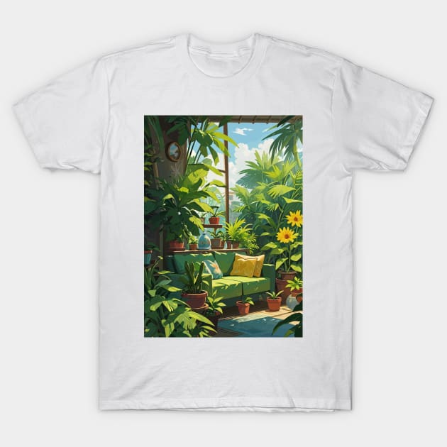 Perfect Spot For Siesta T-Shirt by Naui Kev Art